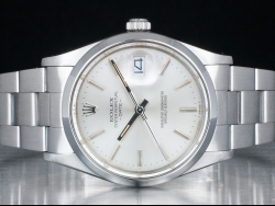 Rolex Date 34 Argento Oyster Silver Lining 15000